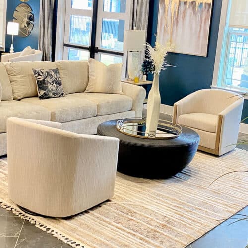 BENNETT SWIVEL ACCENT CHAIR