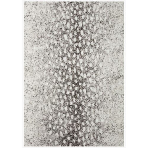 BLISS SHAG COLLECTION, GREY & WHITE 9’3″ x 13′