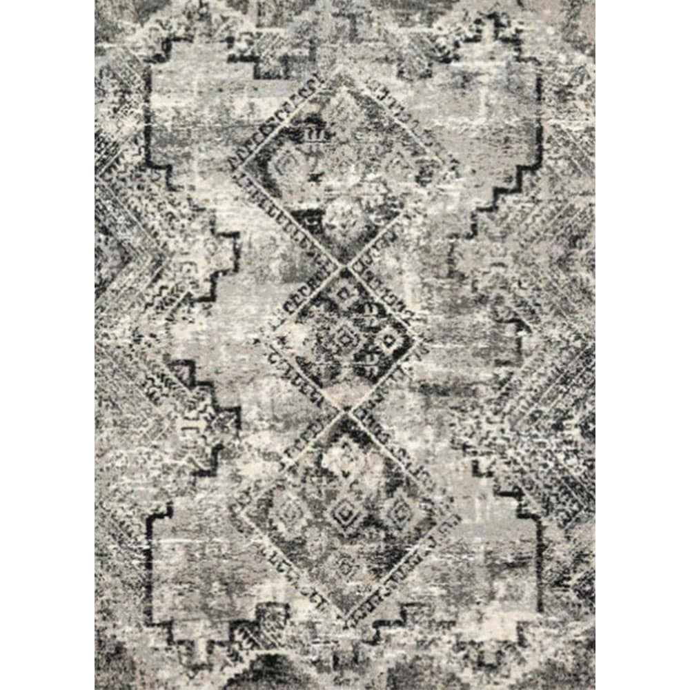 VIERA GREY & BLACK, 5'3" x 7'7"