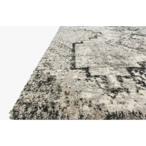 VIERA GREY & BLACK, 5’3″ x 7’7″