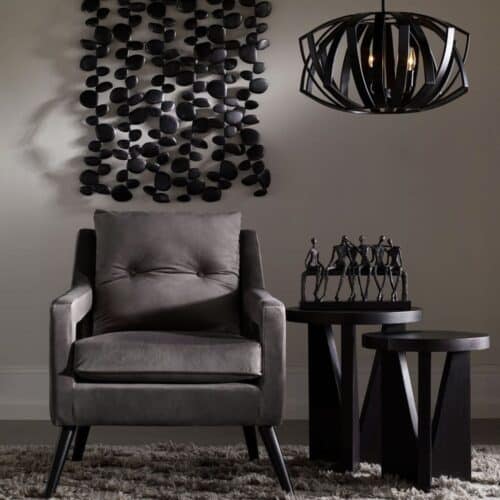 O’BRIEN ARM CHAIR, GRAY