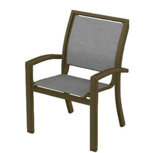 SLING STACKING CAFE CHAIR