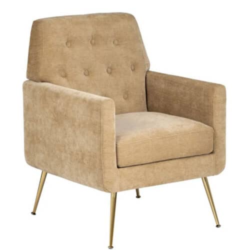 MUSTARD ACCENT CHAIR