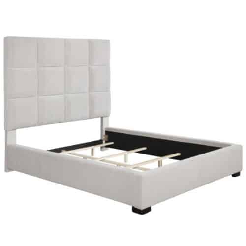PANES UPHOLSTERED QUEEN BED