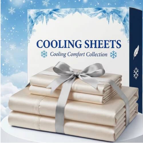 BEIGE KING SHEET SET