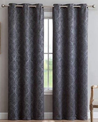 EMBOSSED WEAVED GROMMET 2 PANELS 108 IN