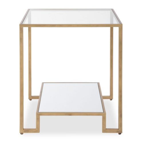 GOLD END TABLE